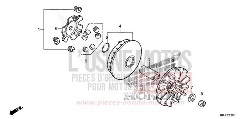 DRIVE FACE FES125C de 2012